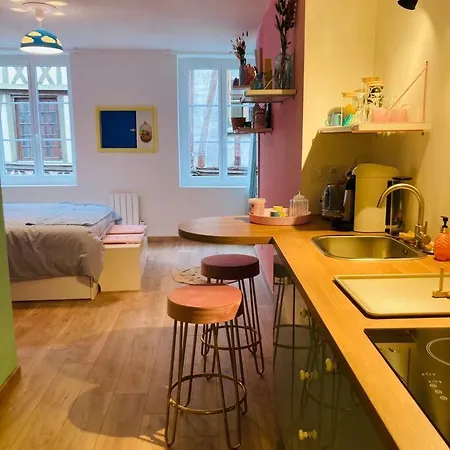 شقة Barbapappart - Un Colore Dans Le Centre De روان